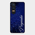 Glitter Customize Glass Case Cover Blue For Oneplus Nord Ce 4 Lite 5G