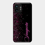 Glitter Customize Glass Case Cover Pink For Nothing Phone 2