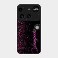 Glitter Customize Glass Case Cover Pink For Nothing Phone 3 5G