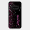 Glitter Customize Glass Case Cover Pink For Nothing Phone 3A 5G