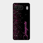 Glitter Customize Glass Case Cover Pink For Oneplus Nord 4 5G
