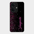 Glitter Customize Glass Case Cover Pink For Oneplus Nord Ce 3 5G