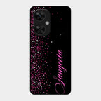 Glitter Customize Glass Case Cover Pink For Oneplus Nord Ce 3 Lite 5G
