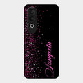 Glitter Customize Glass Case Cover Pink For Oneplus Nord Ce 4 5G