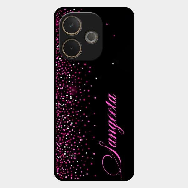 Glitter Customize Glass Case Cover Pink For Oppo A5 Pro 5G