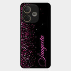 Glitter Customize Glass Case Cover Pink For Oppo A5 Pro 5G