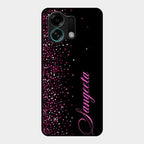 Glitter Customize Glass Case Cover Pink For Oppo K13 Turbo 5G