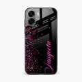 Glitter Customize Glass Case Cover Pink For Oppo K14x 5G