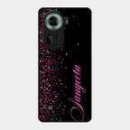 Glitter Customize Glass Case Cover Pink For Oppo Reno 11 5G