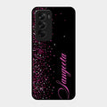 Glitter Customize Glass Case Cover Pink For Oppo Reno 12 Pro 5G