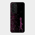 Glitter Customize Glass Case Cover Pink For Oppo Reno 12 Pro 5G