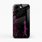 Glitter Customize Glass Case Cover Pink For Oppo Reno 15 Pro Mini 5G