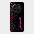 Glitter Customize Glass Case Cover Pink For Realme 12 Pro 5G