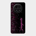 Glitter Customize Glass Case Cover Pink For Realme 13 5G