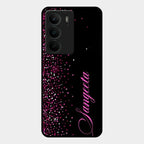 Glitter Customize Glass Case Cover Pink For Realme C75 5G