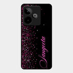 Glitter Customize Glass Case Cover Pink For Realme Gt 7T 5G