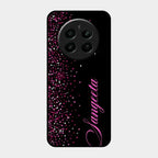 Glitter Customize Glass Case Cover Pink For Realme Narzo 70 Pro 5G