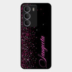 Glitter Customize Glass Case Cover Pink For Realme P3 Lite 5G