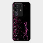 Glitter Customize Glass Case Cover Pink For Vivo T4X 5G