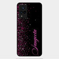 Glitter Customize Glass Case Cover Pink For Vivo V21 5G