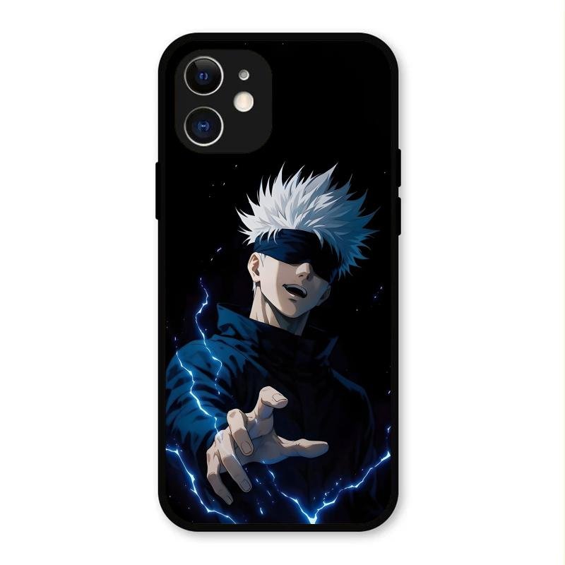 Gojo The Limitless Glass Case Cover For iPhone 12