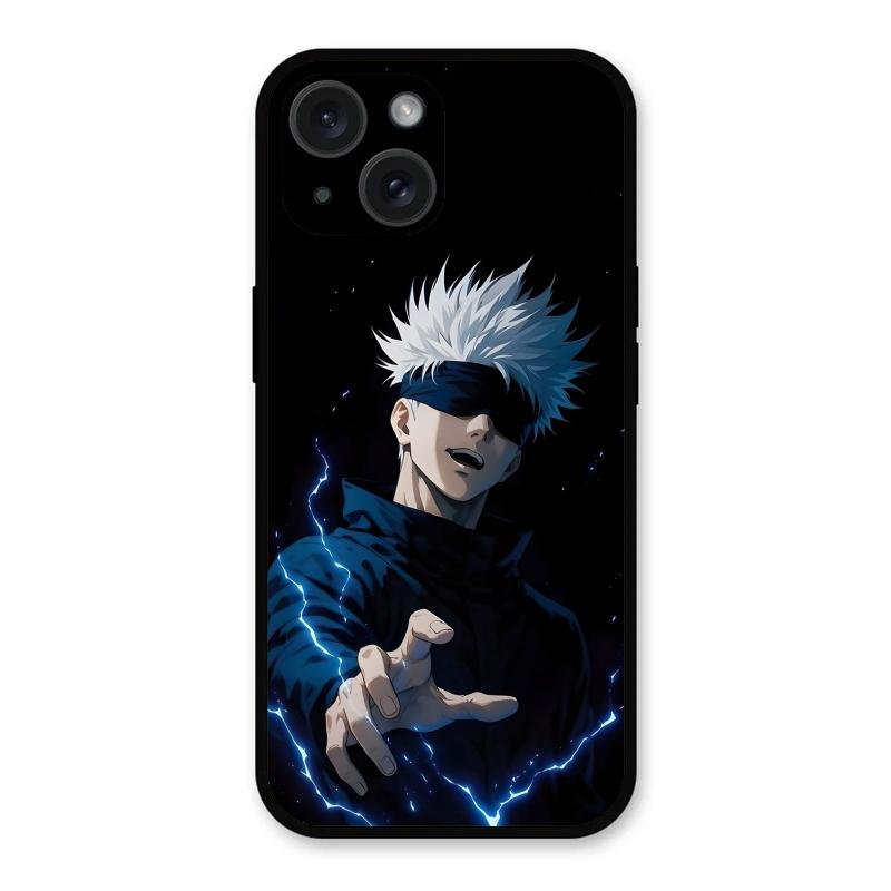 Gojo The Limitless Glass Case Cover For iPhone 15 Plus