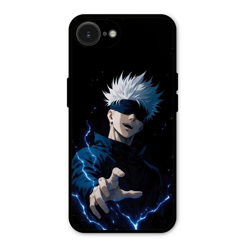 Gojo The Limitless Glass Case Cover For iPhone 16e
