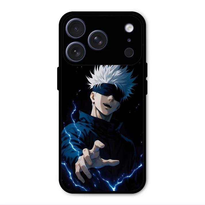 Gojo The Limitless Glass Case Cover For iPhone 17 Pro Max