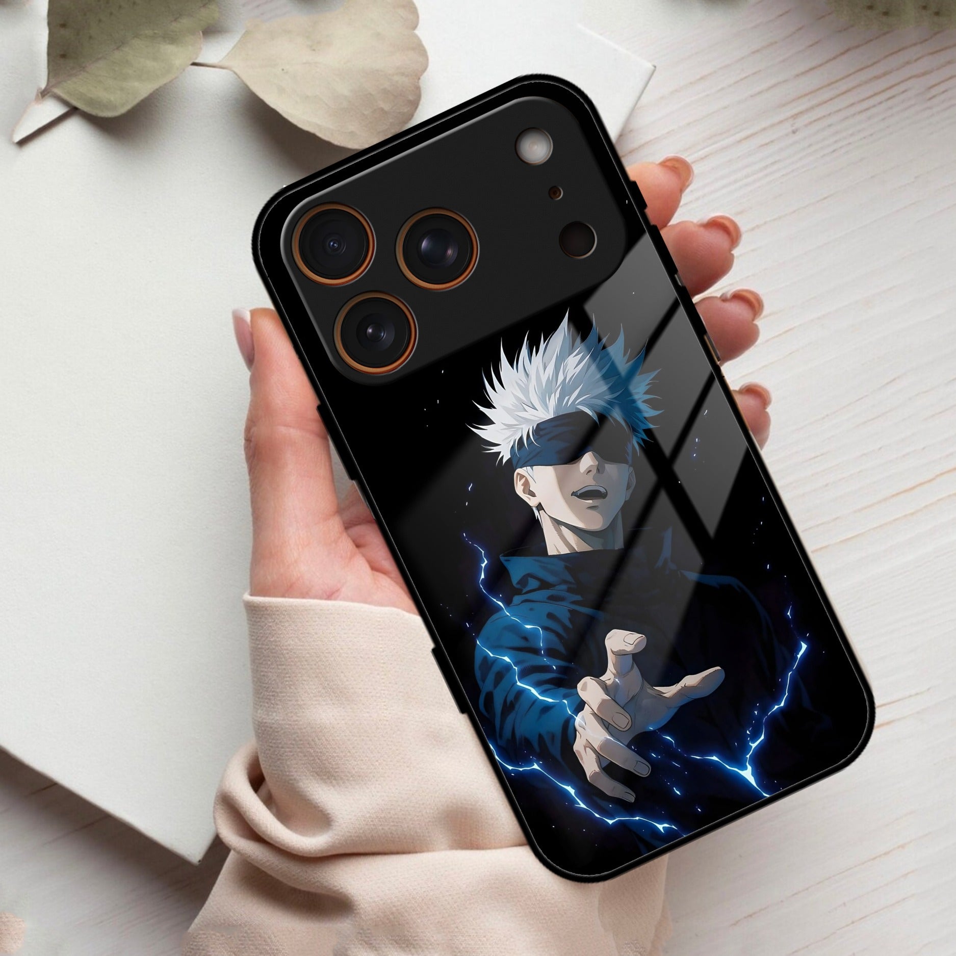 Gojo The Limitless Glass Case Cover For iPhone 17 Pro