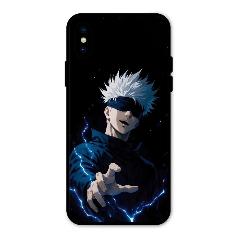 Gojo The Limitless Glass Case Cover For iPhone XS