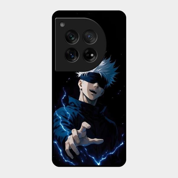 Gojo The Limitless Glass Case Cover For Oneplus 12 5G