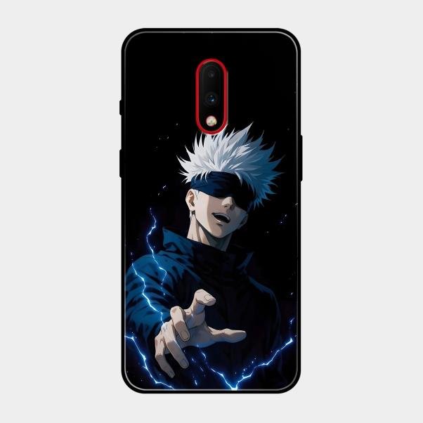 Gojo The Limitless Glass Case Cover For Oneplus 7