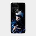 Gojo The Limitless Glass Case Cover For Oppo Reno 13 Pro 5G