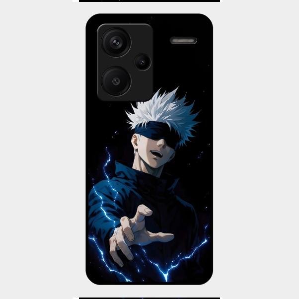 Gojo The Limitless Glass Case Cover For Redmi Note 13 Pro Plus 5G