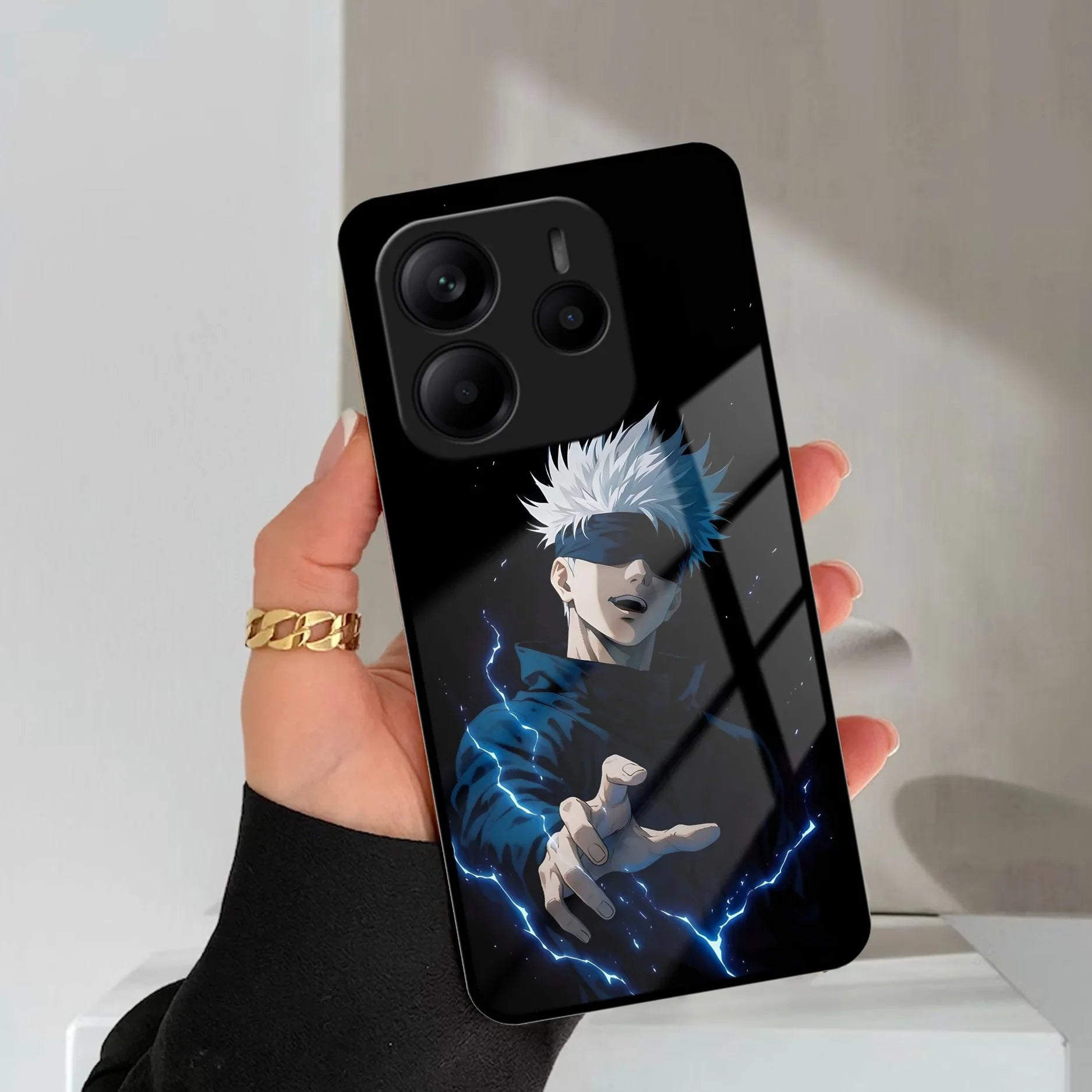 Gojo The Limitless Glass Case Cover For Redmi - ShopOnCliQ