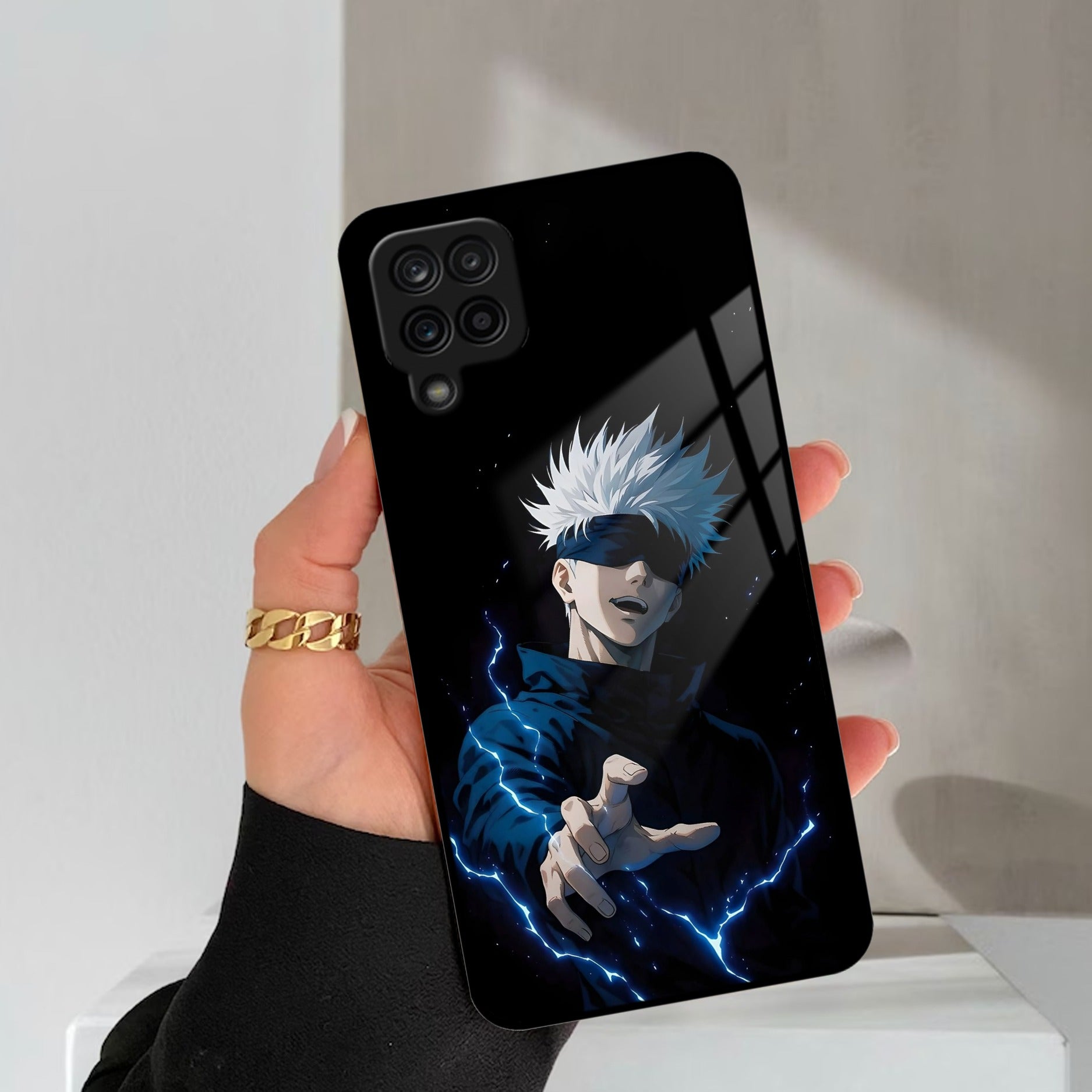Gojo The Limitless Glass Case Cover For Samsung Galaxy M42 5G