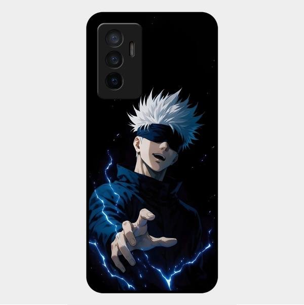 Gojo The Limitless Glass Case Cover For Vivo V23E 5G