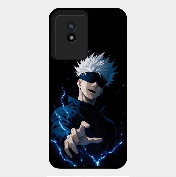 Gojo The Limitless Glass Case Cover For Vivo Y02T