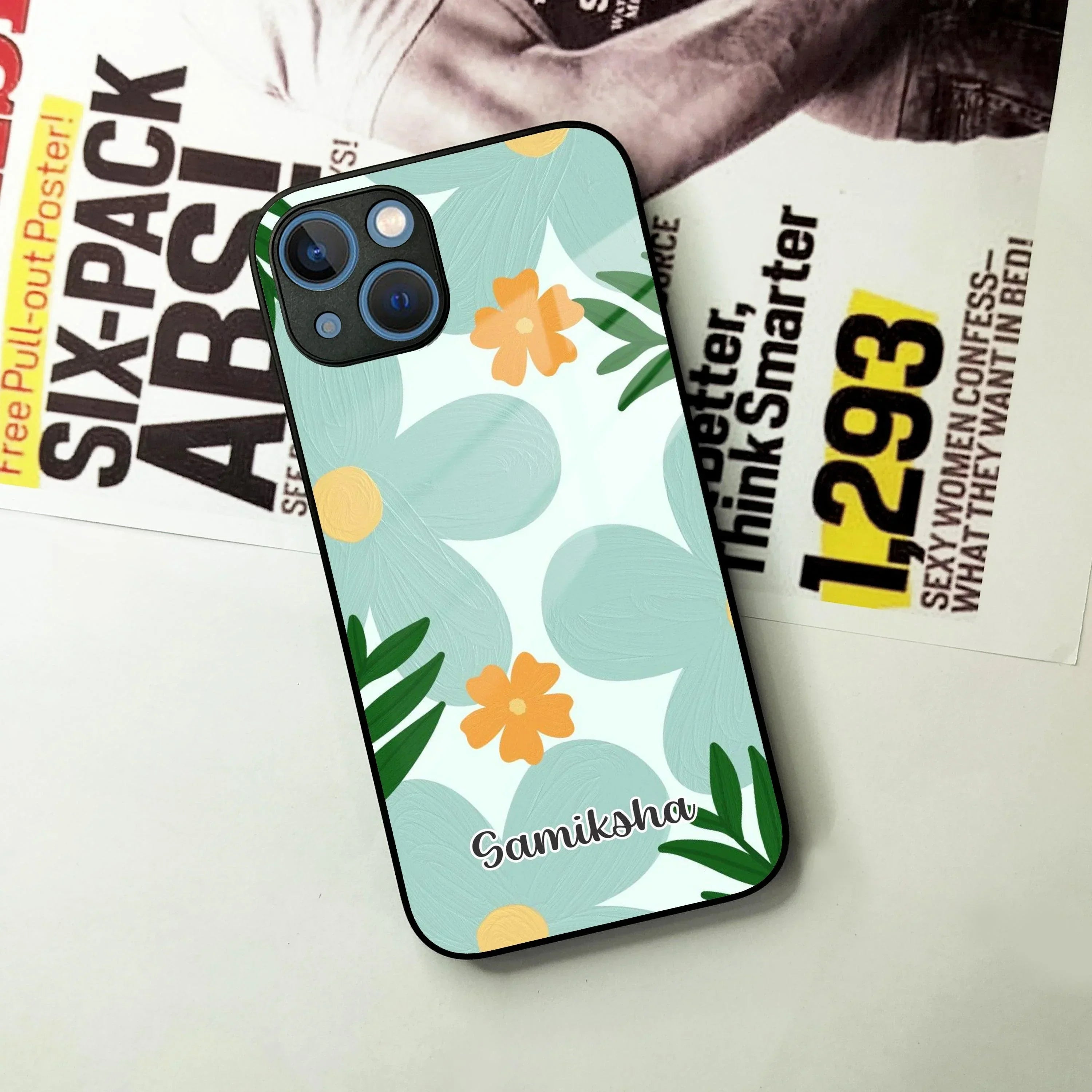 Daisy Dreams Customized Glass Case Cover For Motorola - ShopOnCliQ