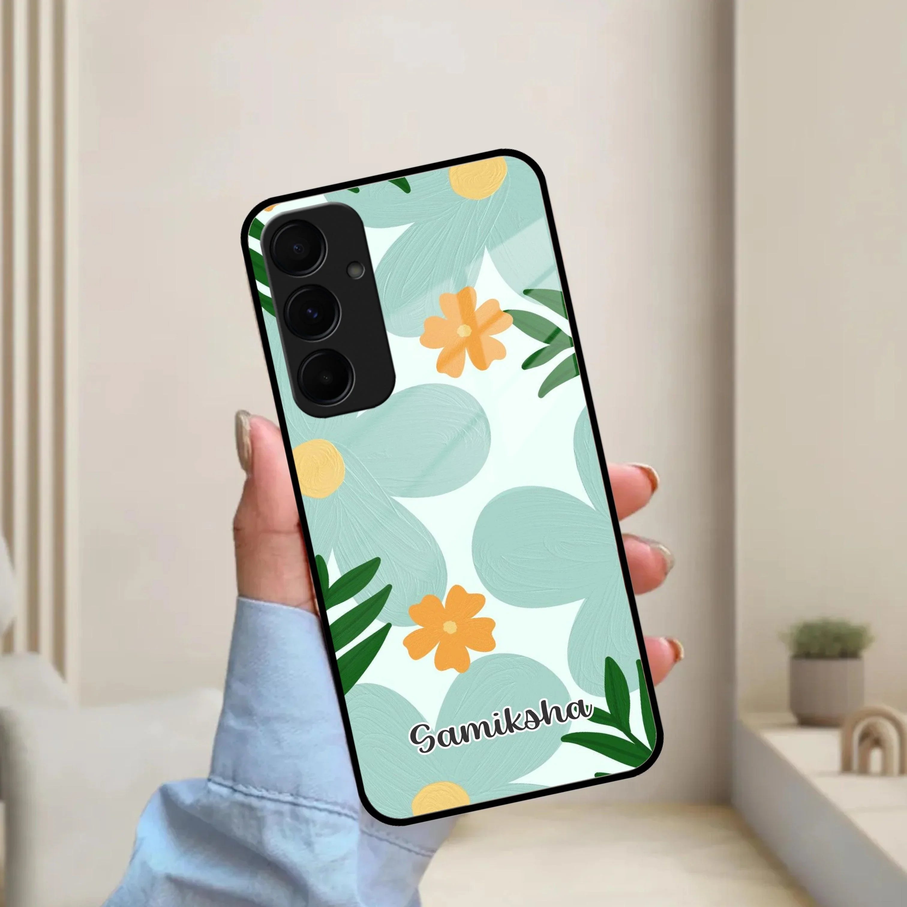 Daisy Dreams Customized Glass Case Cover for Samsung - ShopOnCliQ