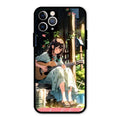 Guitar Girl Glossy Metal Case Cover For iPhone 11 Pro