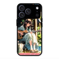 Guitar Girl Glossy Metal Case Cover For iPhone 17 Pro Max