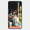 Guitar Girl Glossy Metal Case Cover For Iqoo Neo 7 5G