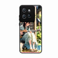 Guitar Girl Glossy Metal Case Cover For Motorola Edge 50 Neo