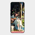 Guitar Girl Glossy Metal Case Cover For Oneplus 8 Pro