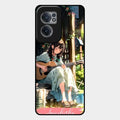 Guitar Girl Glossy Metal Case Cover For Oneplus Nord Ce 2 5G