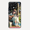 Guitar Girl Glossy Metal Case Cover For Oppo F31 5G