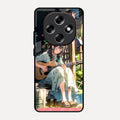 Guitar Girl Glossy Metal Case Cover For Oppo F31 Pro 5G