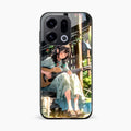 Guitar Girl Glossy Metal Case Cover For Oppo Find X9 5G