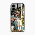 Guitar Girl Glossy Metal Case Cover For Oppo K14x 5G